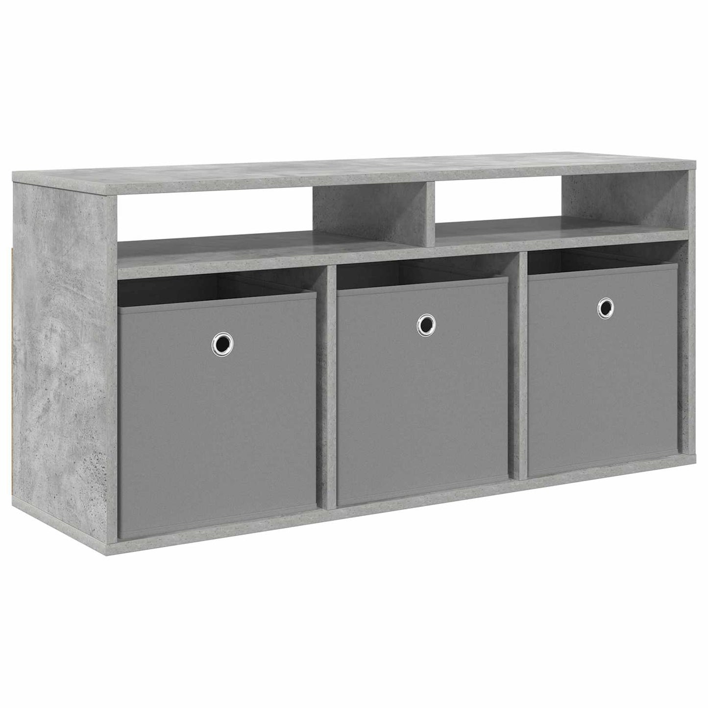 Alacsony szekrény fiókkal Beton Szürke 102 x 32 x 48,5 cm