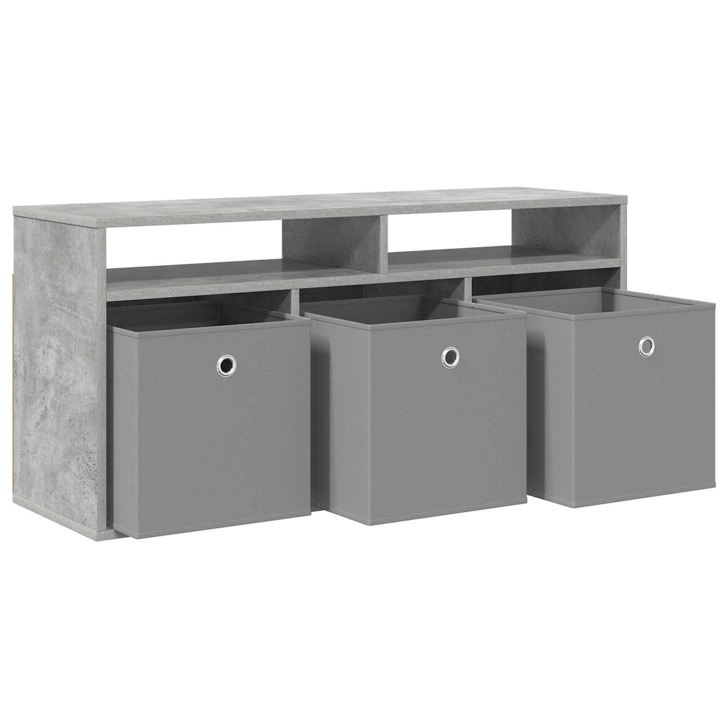 Alacsony szekrény fiókkal Beton Szürke 102 x 32 x 48,5 cm