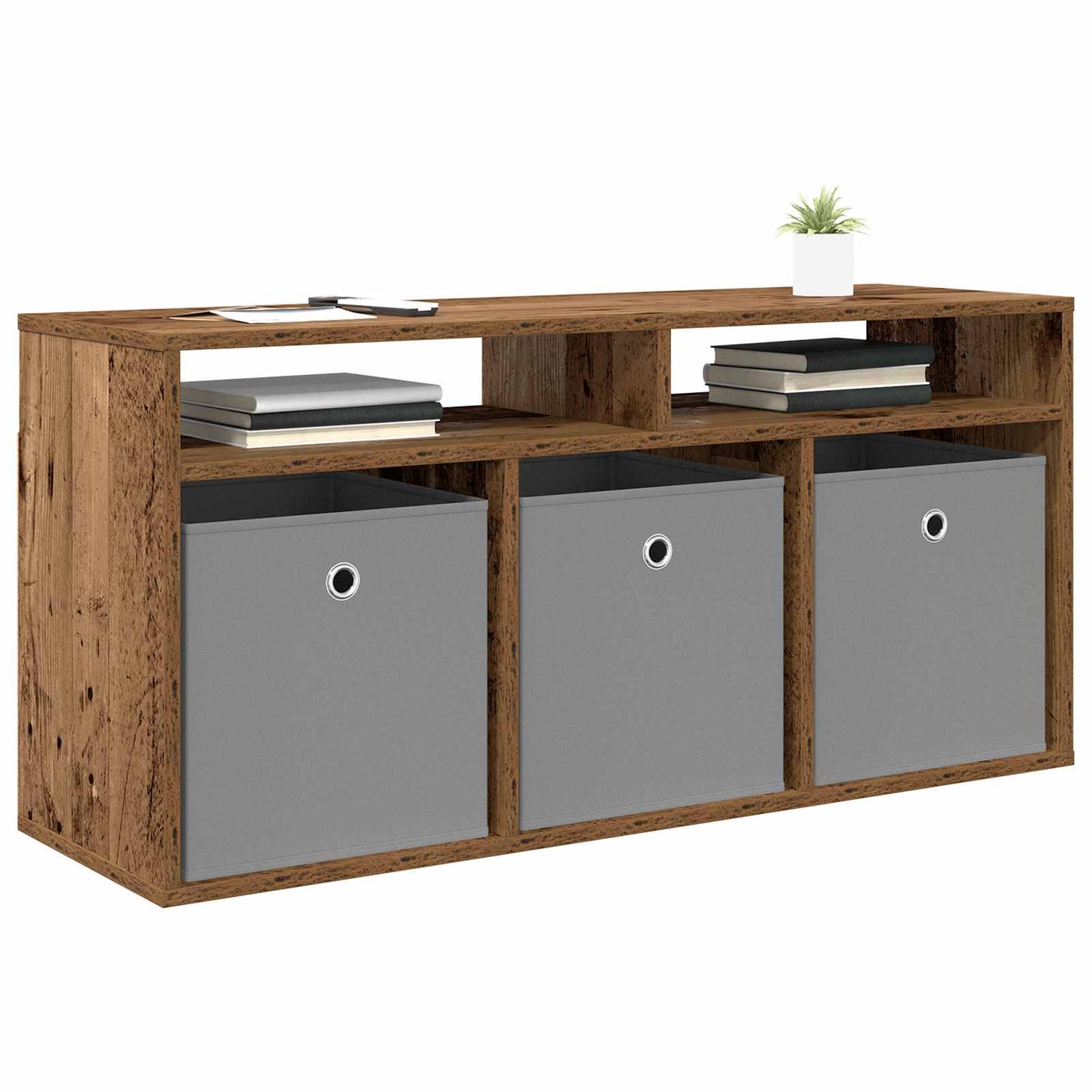 Alacsony szekrény fiókkal Öreg fa 102 x 32 x 48,5 cm