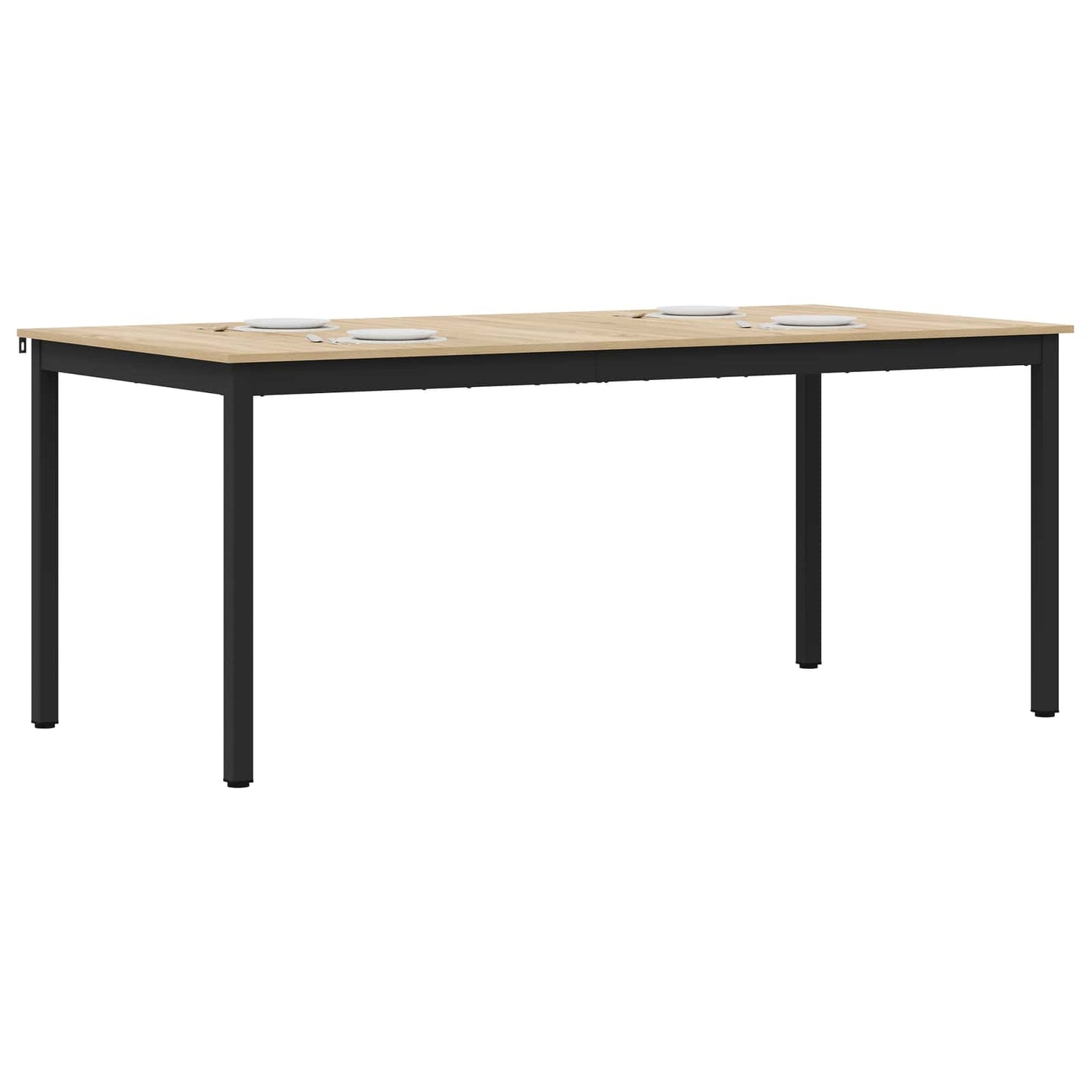 Étkezőasztalok 180 x 90 x 75 cm Szerelt Fa Négyszögletes
