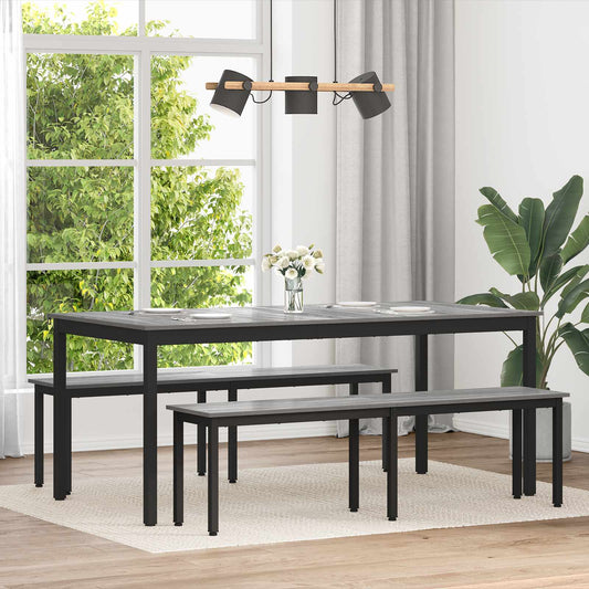 Étkezőasztalok 2 pcs 180 x 90 x 75 cm Faanyag