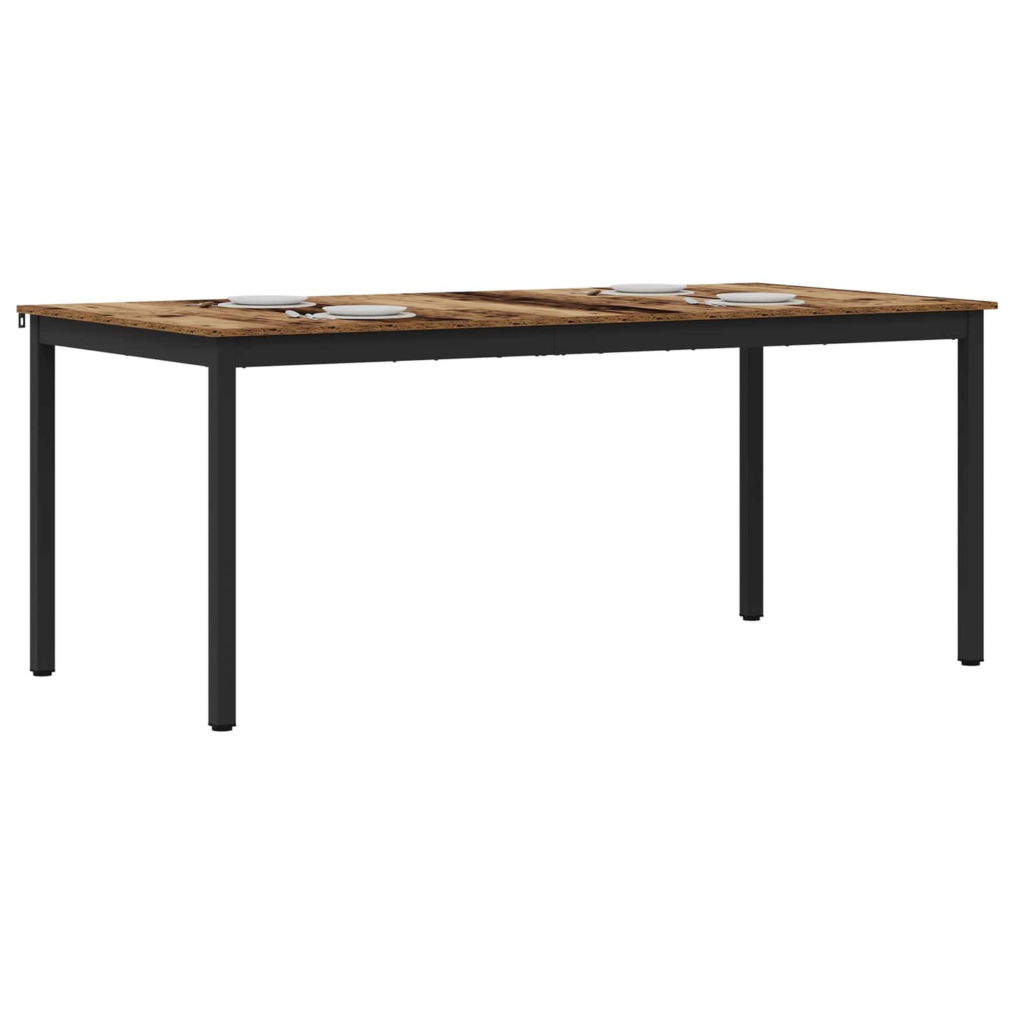 Étkezőasztalok 180 x 90 x 75 cm Szerelt Fa Négyszögletes