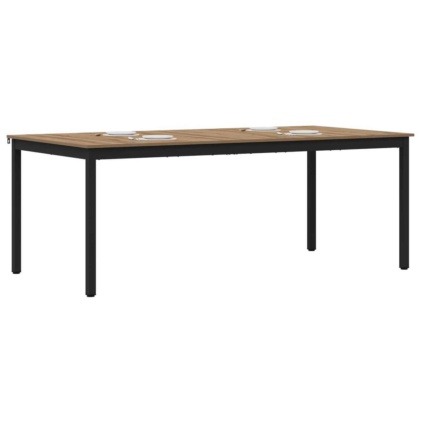 Étkezőasztalok 180 x 90 x 75 cm Szerelt Fa Négyszögletes