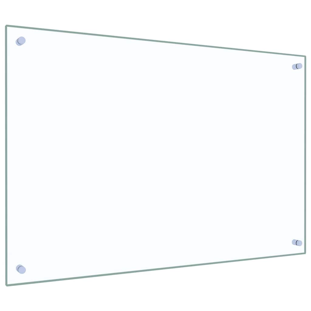 Konyhai hátfal 2 pcs Átlátszó 90 x 60 cm edzett üveg