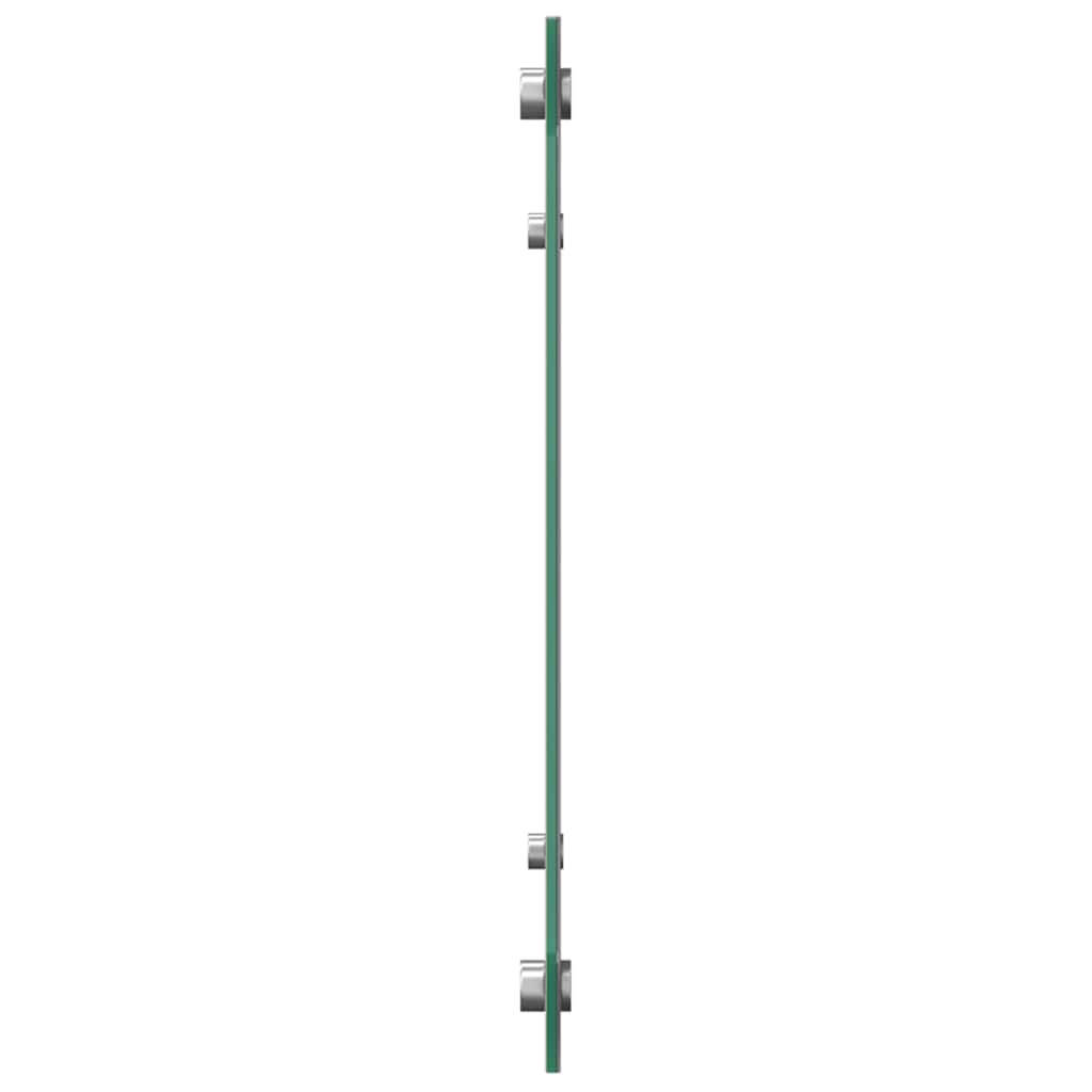 Konyhai hátfal 2 pcs Világosszürke 100 x 40 cm edzett üveg