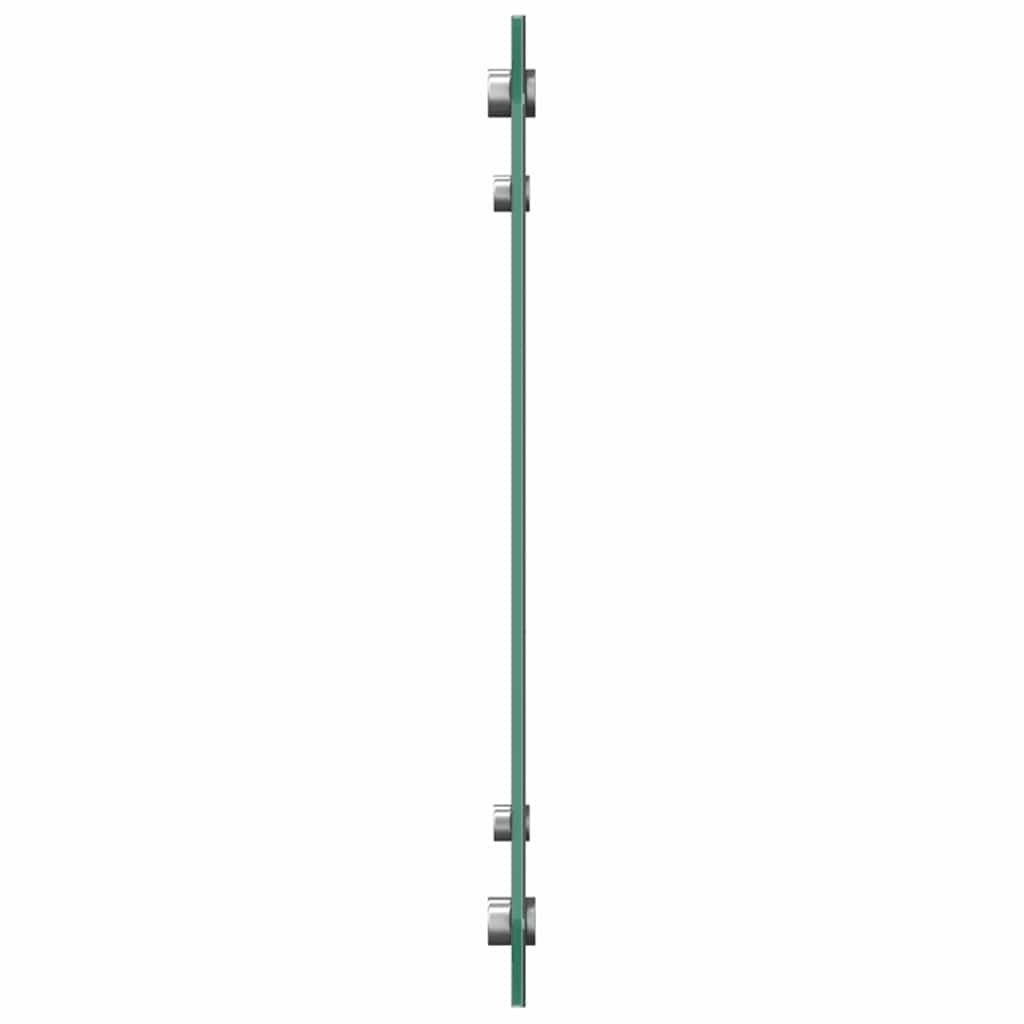 Konyhai hátfal 2 pcs Sötétszürke 70 x 40 cm edzett üveg