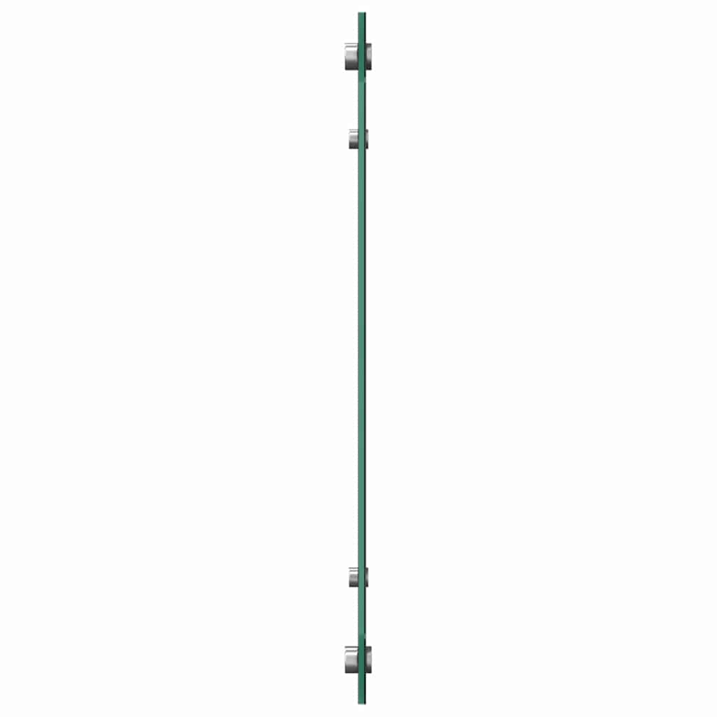 Konyhai hátfal 2 pcs Sötétszürke 80 x 50 cm edzett üveg