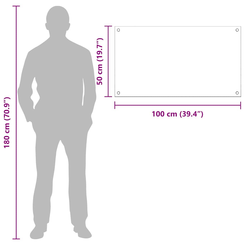 Konyhai hátfal 2 pcs Sötétszürke 100 x 50 cm edzett üveg