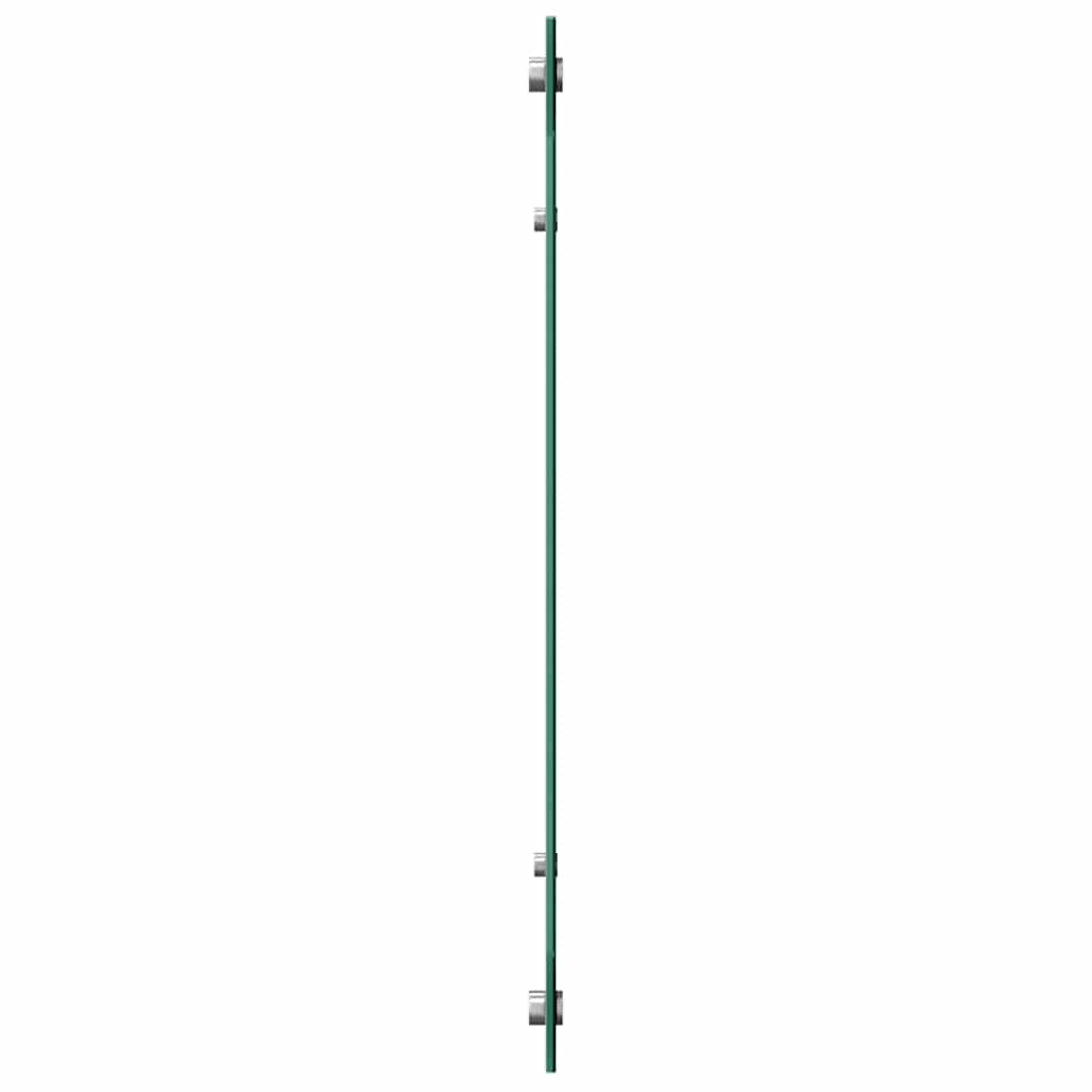 Konyhai hátfal 2 pcs Sötétszürke 100 x 60 cm edzett üveg