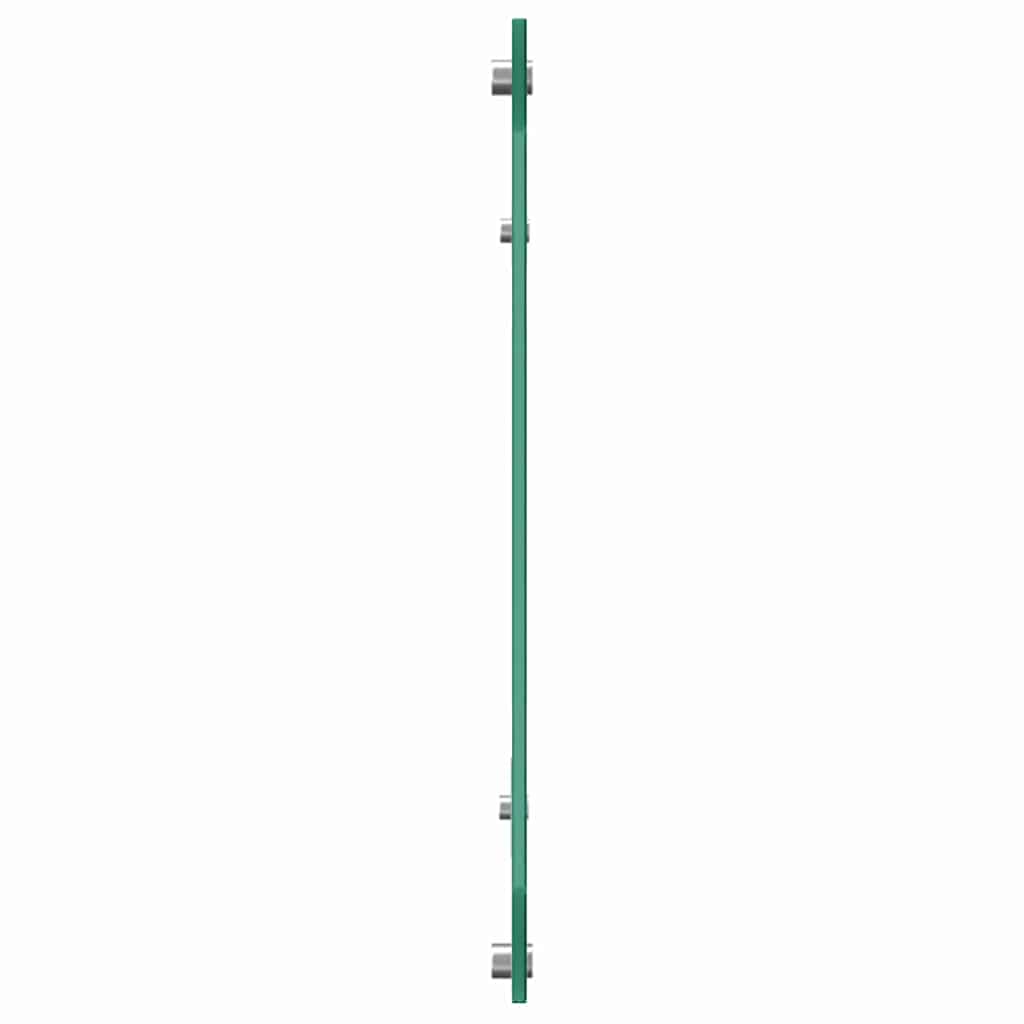Konyhai hátfal 2 pcs Fehér 120 x 40 cm edzett üveg