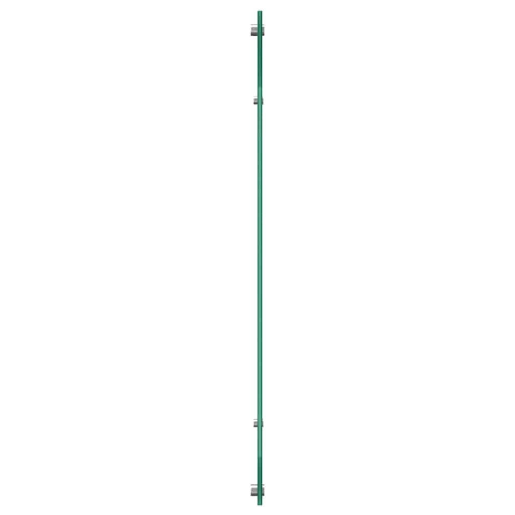 Konyhai hátfal 2 pcs Fehér 120 x 60 cm edzett üveg