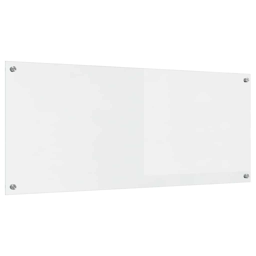 Konyhai hátfal 2 pcs Átlátszó 120 x 50 cm edzett üveg