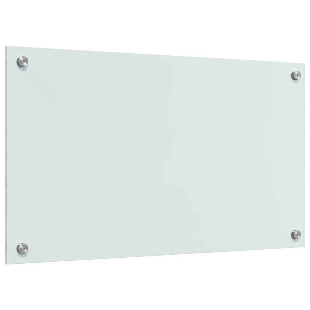 Konyhai hátfal 2 pcs Fehér 70 x 40 cm edzett üveg