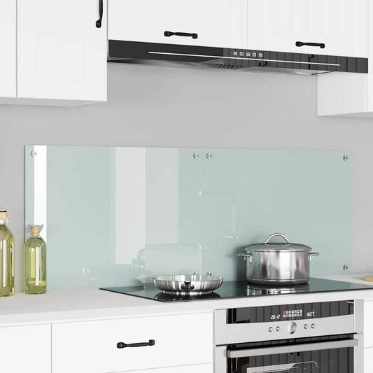 Konyhai hátfal 2 pcs Fehér 70 x 50 cm edzett üveg