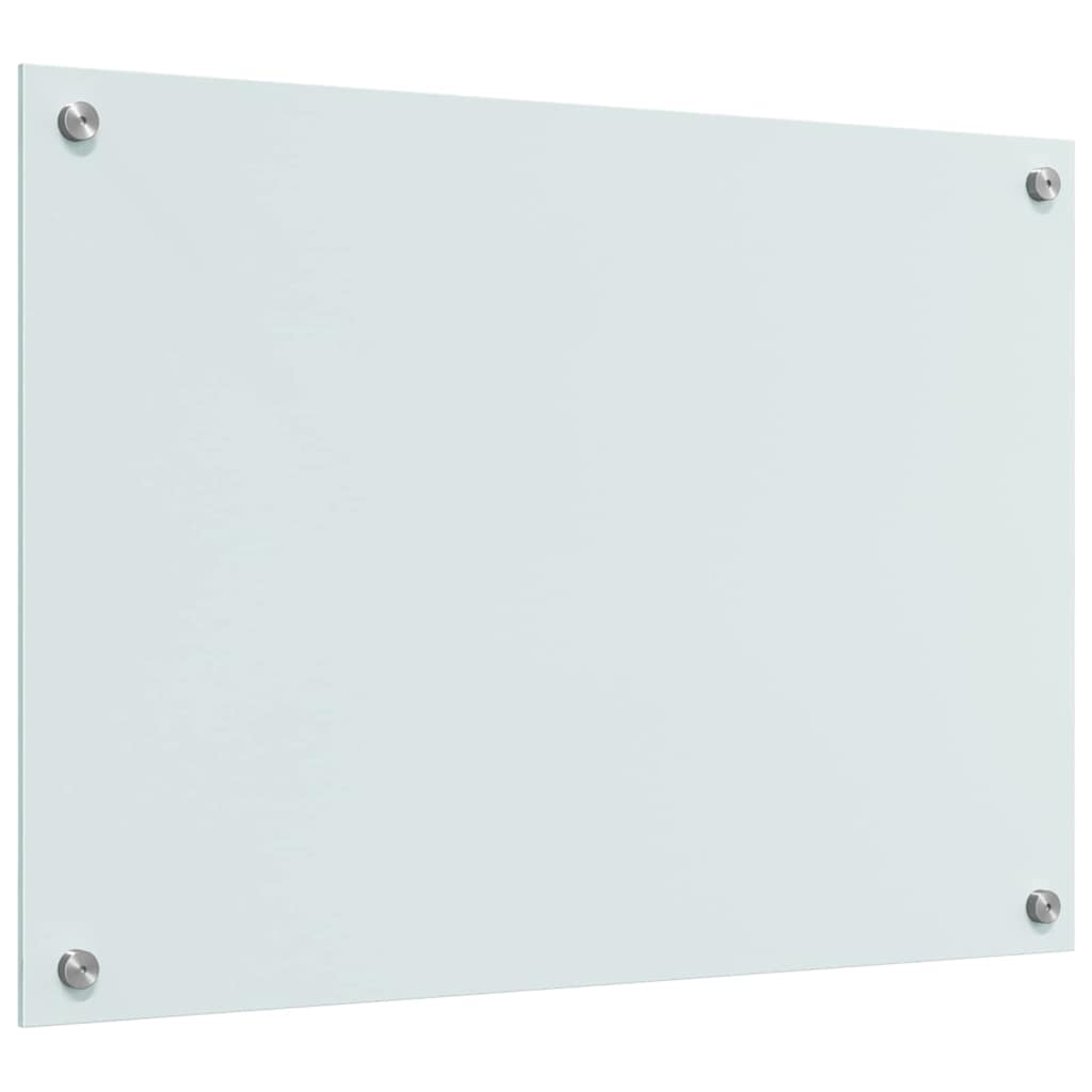 Konyhai hátfal 2 pcs Fehér 70 x 50 cm edzett üveg