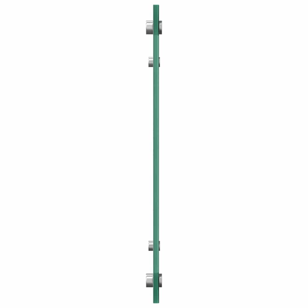 Konyhai hátfal 2 pcs Fehér 80 x 40 cm edzett üveg