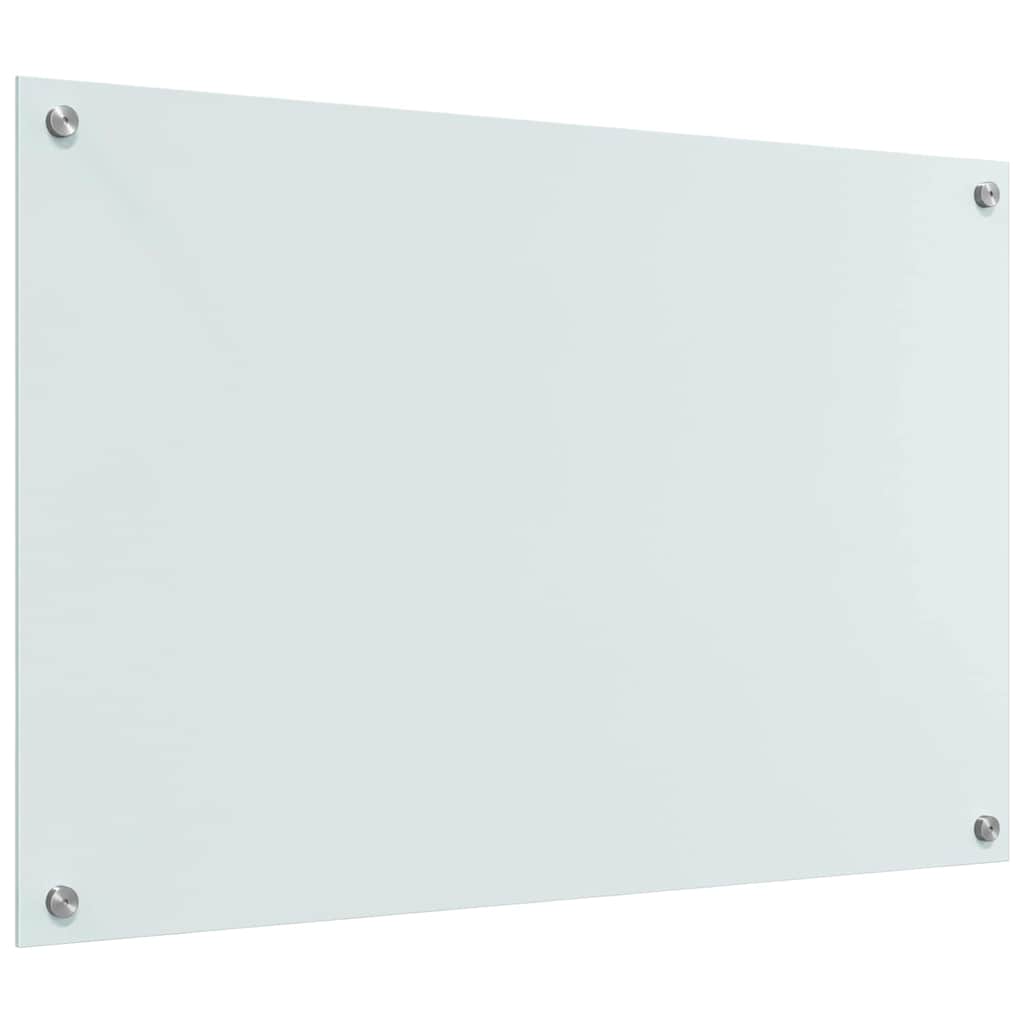 Konyhai hátfal 2 pcs Fehér 90 x 60 cm edzett üveg