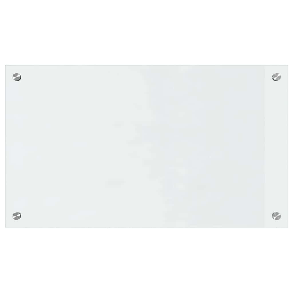 Konyhai hátfal 2 pcs Átlátszó 70 x 40 cm edzett üveg