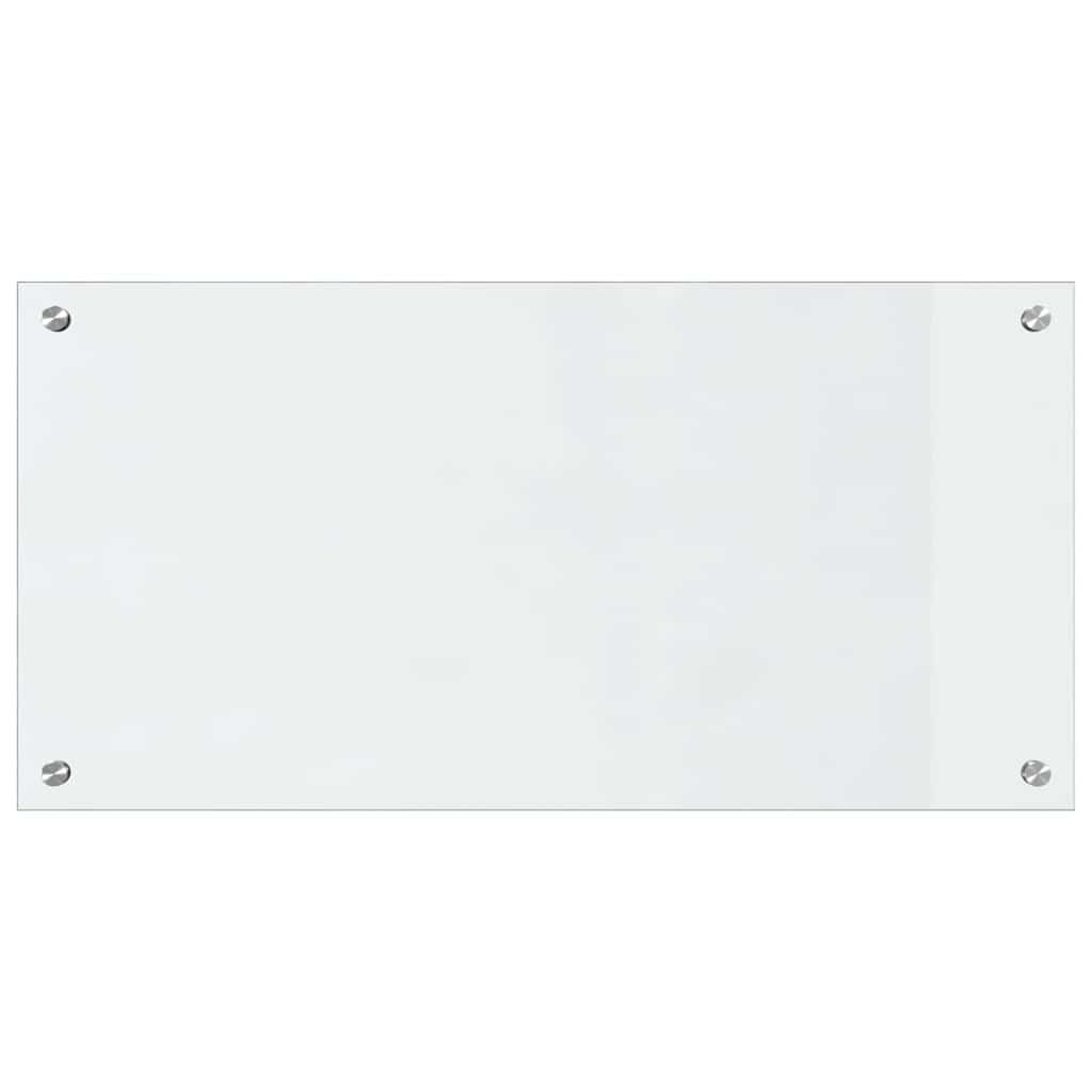Konyhai hátfal 2 pcs Átlátszó 80 x 40 cm edzett üveg