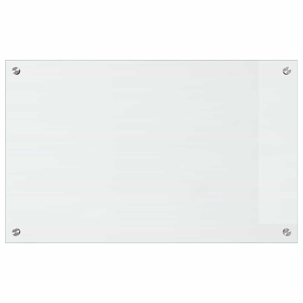 Konyhai hátfal 2 pcs Átlátszó 80 x 50 cm edzett üveg