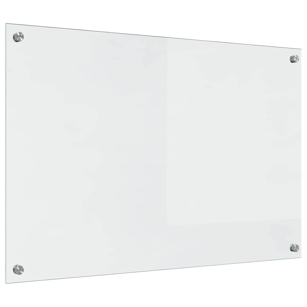 Konyhai hátfal 2 pcs Átlátszó 90 x 60 cm edzett üveg
