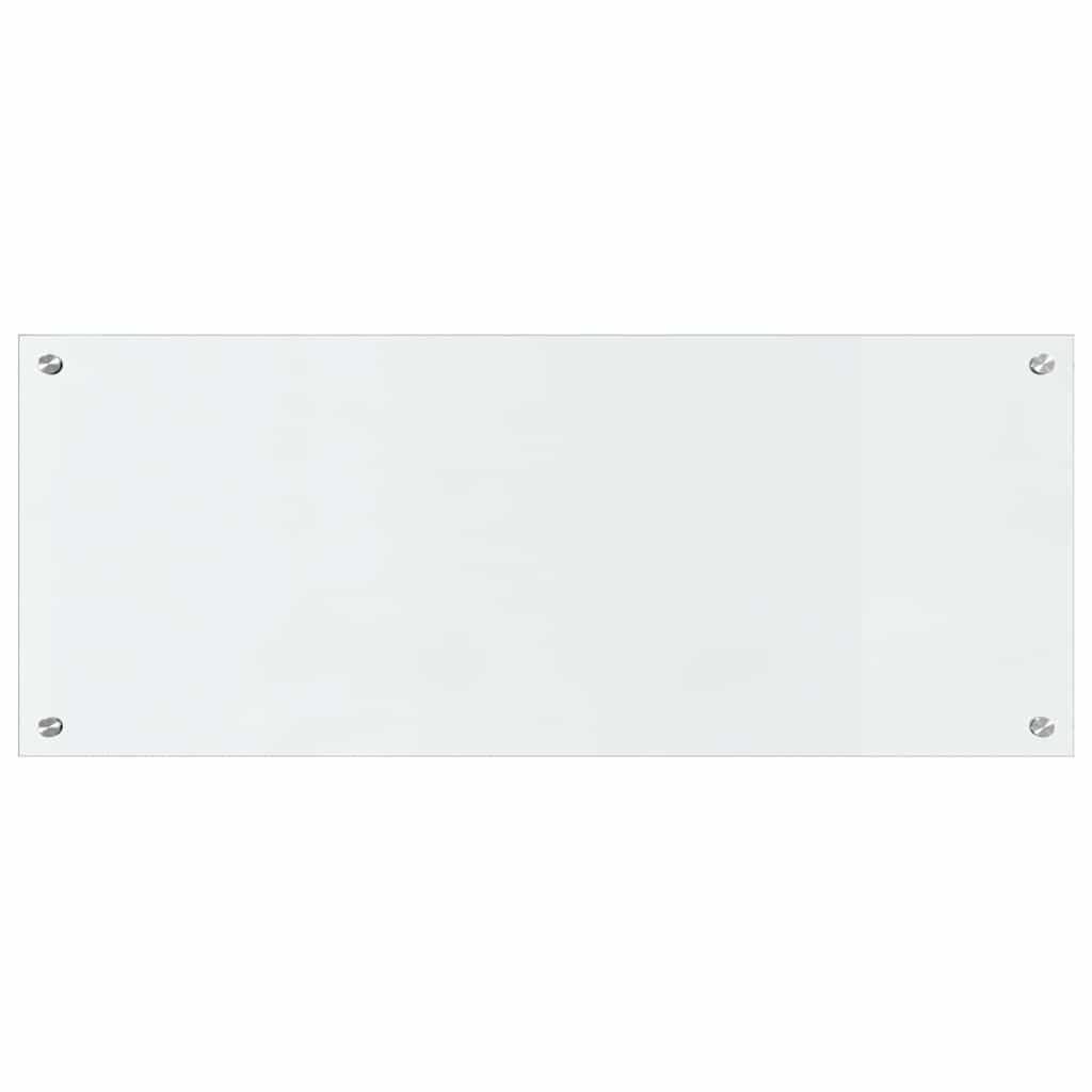 Konyhai hátfal 2 pcs Átlátszó 100 x 40 cm edzett üveg