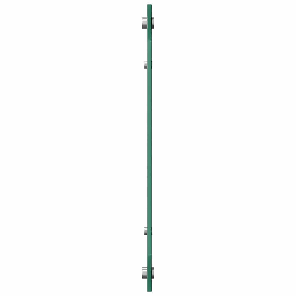 Konyhai hátfal 2 pcs Átlátszó 100 x 50 cm edzett üveg