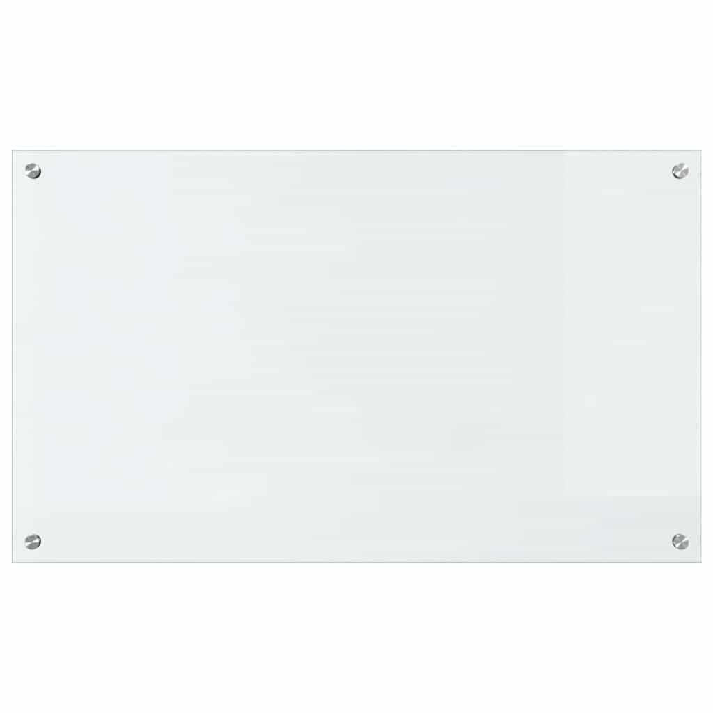 Konyhai hátfal 2 pcs Átlátszó 100 x 60 cm edzett üveg