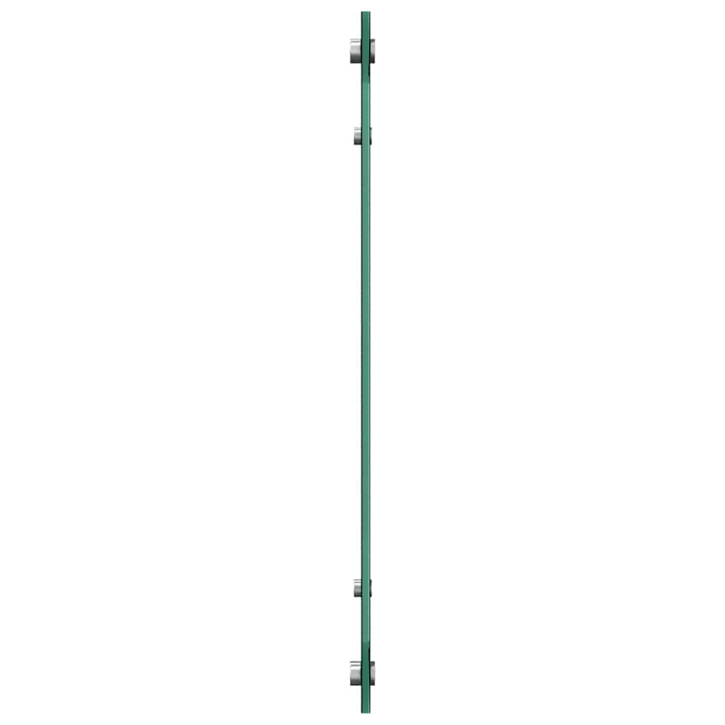 Konyhai hátfal 2 pcs Fekete 80 x 60 cm edzett üveg