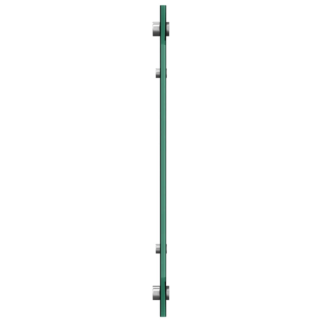 Konyhai hátfal 2 pcs Fekete 100 x 40 cm edzett üveg