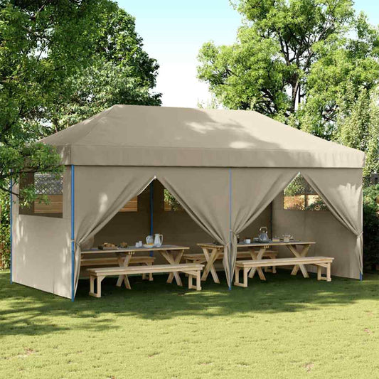 Parti Sátor Pop-up Tópszínű 580 x 292 x 315 cm Oxford Szövet