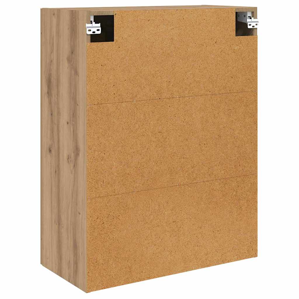 Fali szekrény 2 db Artisan tölgy 69,5 x 34 x 90 cm Szerelt Fa