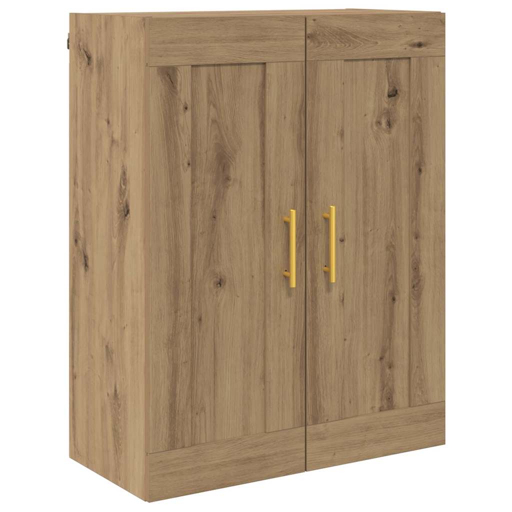 Fali szekrény 2 db Artisan tölgy 69,5 x 34 x 90 cm Szerelt Fa