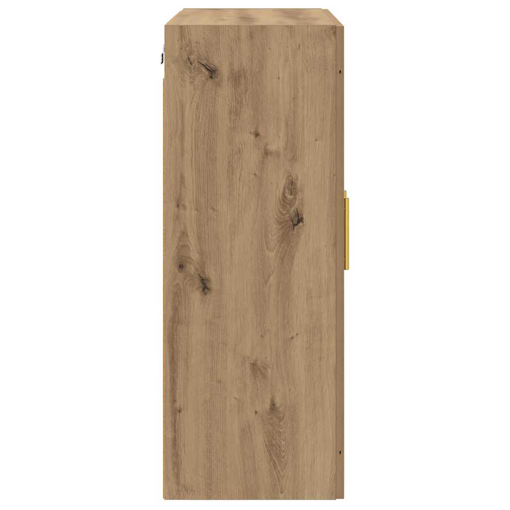 Fali szekrény 2 db Artisan tölgy 69,5 x 34 x 90 cm Szerelt Fa