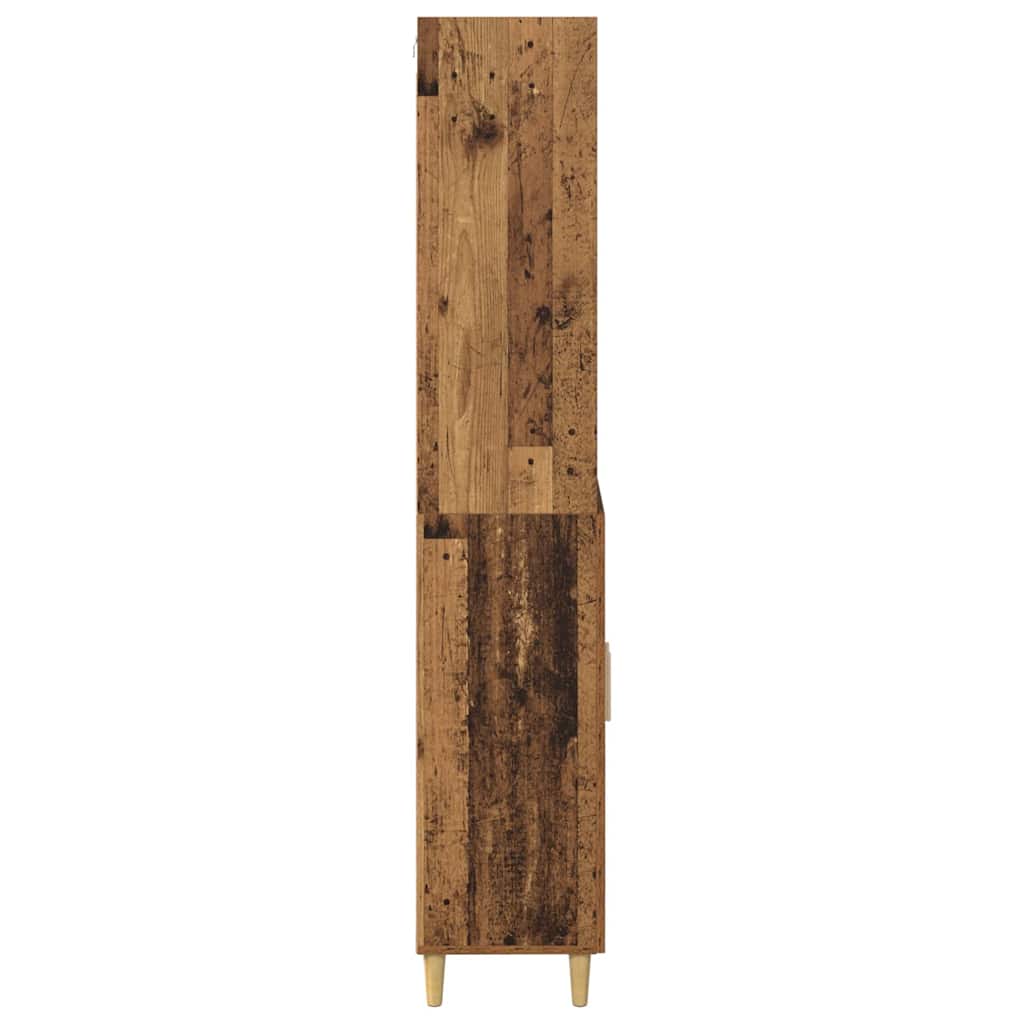 Magasfiú Öreg fa 69,5 x 32,5 x 180 cm Szerelt Fa