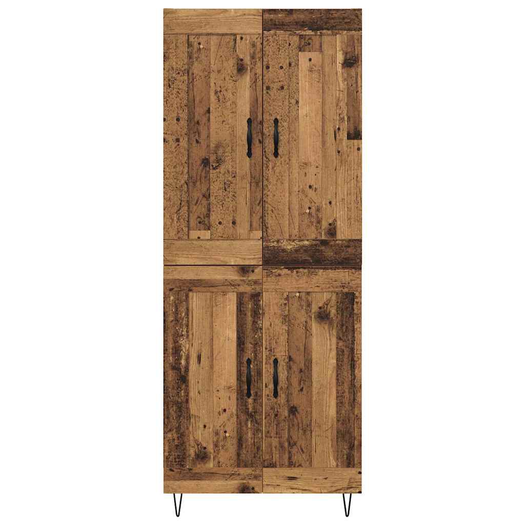 Magasfiú Öreg fa 69,5 x 34 x 180 cm Szerelt Fa