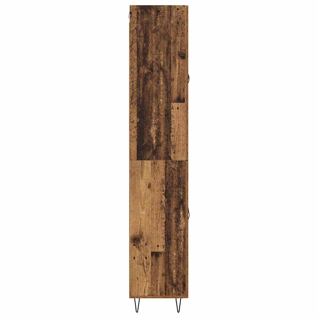 Magasfiú Öreg fa 69,5 x 34 x 180 cm Szerelt Fa