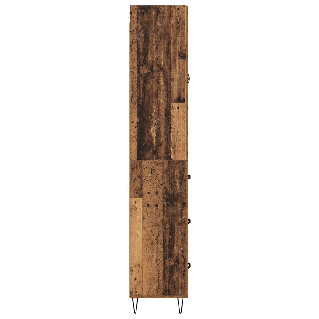 Magasfiú Öreg fa 69,5 x 34 x 180 cm Szerelt Fa