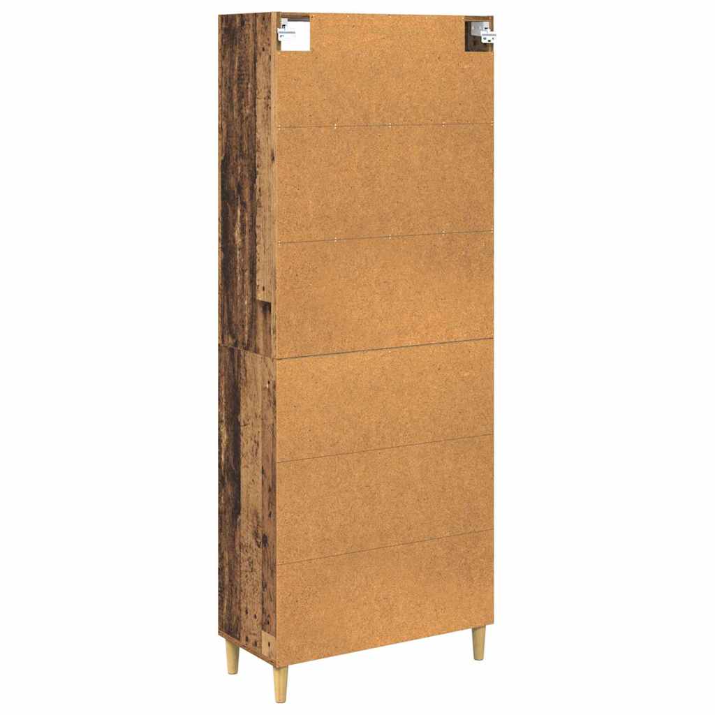 Magasfiú Öreg fa 69,5 x 32,5 x 180 cm Szerelt Fa