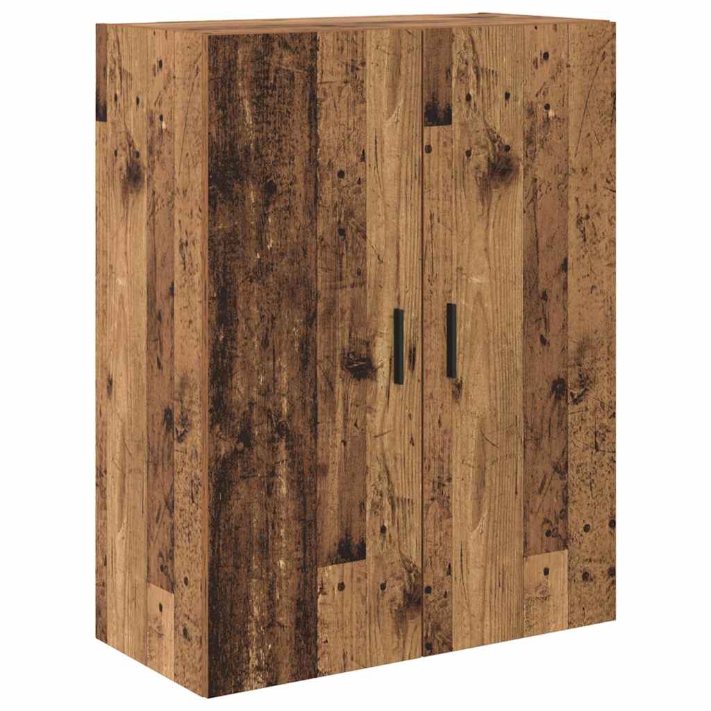 Magasfiú 2 pcs Öreg fa 69,5 x 34 x 180 cm Szerelt Fa