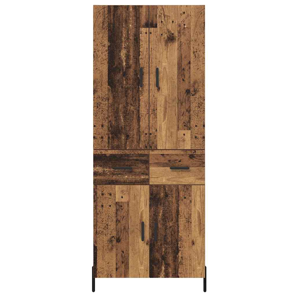 Magasfiú Öreg fa 69,5 x 34 x 180 cm Szerelt Fa