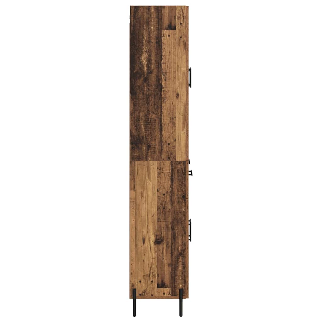 Magasfiú Öreg fa 69,5 x 34 x 180 cm Szerelt Fa
