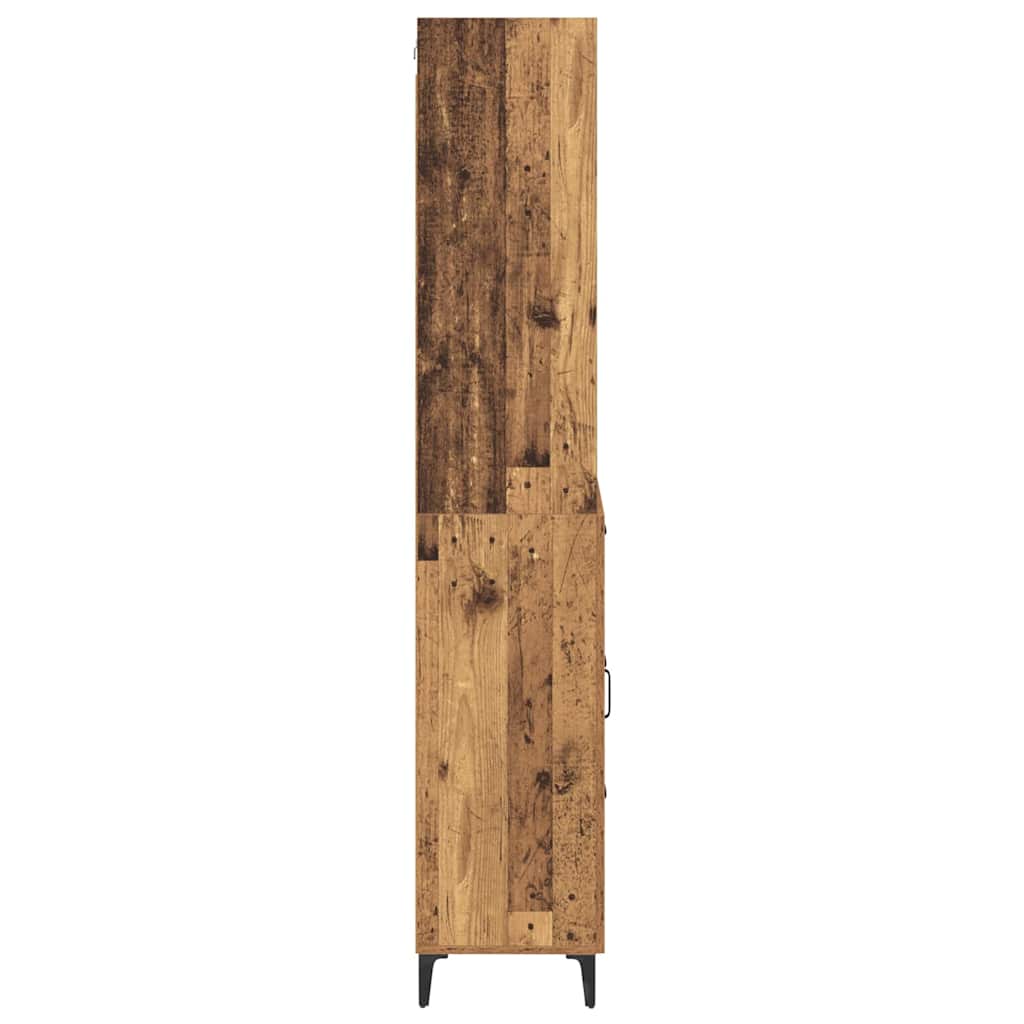 Magasfiú Öreg fa 69,5 x 34 x 180 cm Szerelt Fa