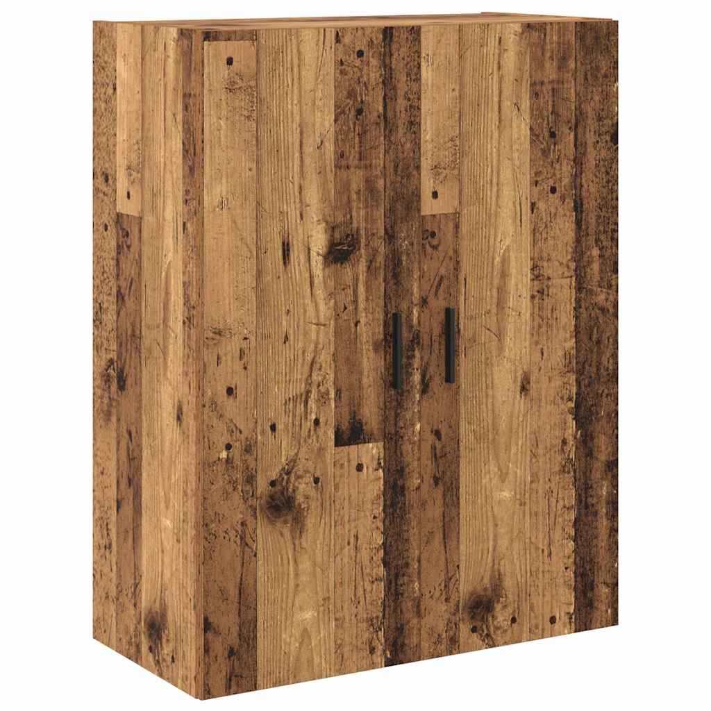 Magasfiú 2 pcs Öreg fa 69,5 x 34 x 180 cm Szerelt Fa