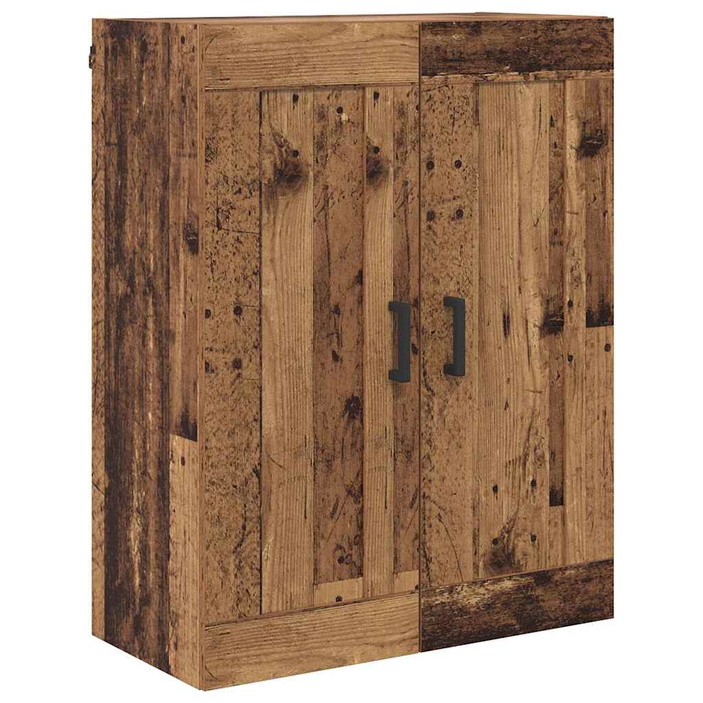 Magasfiú 2 pcs Öreg fa 69,5 x 34 x 180 cm Szerelt Fa