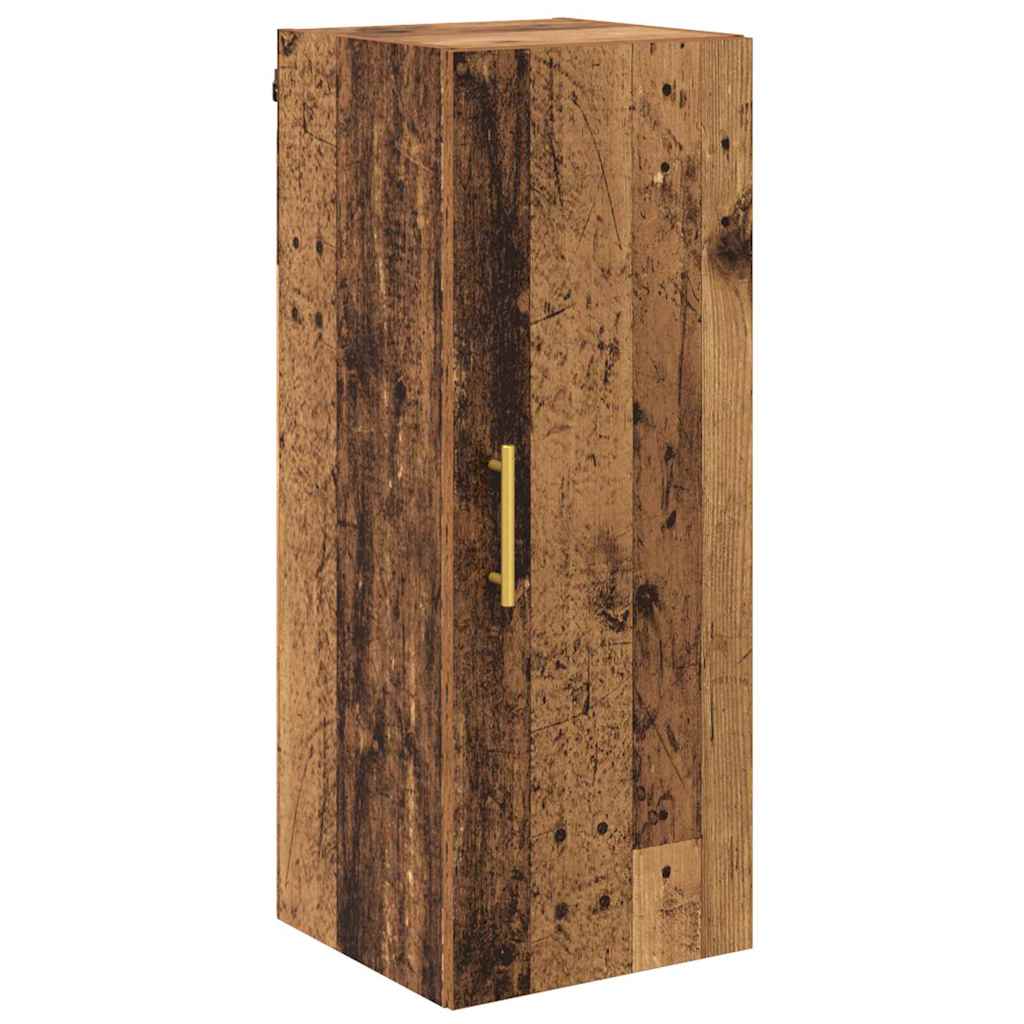 Magasfiú 2 pcs Öreg fa 34,5 x 34 x 180 cm Szerelt Fa