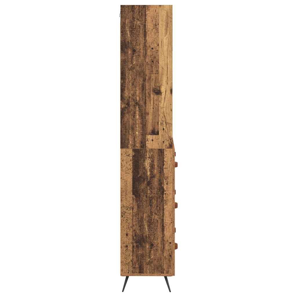 Magasfiú Öreg fa 69,5 x 34 x 180 cm Szerelt Fa