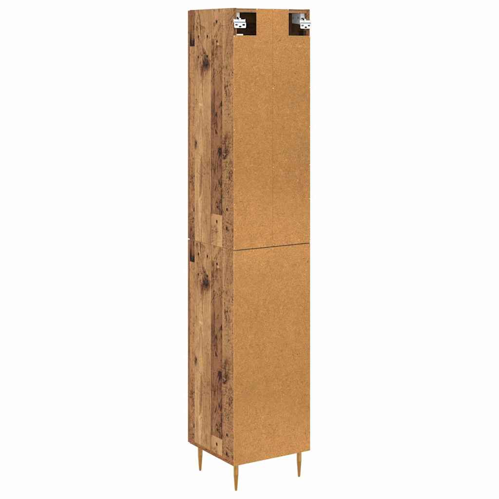 Magasfiú 2 pcs Öreg fa 34,5 x 34 x 180 cm Szerelt Fa