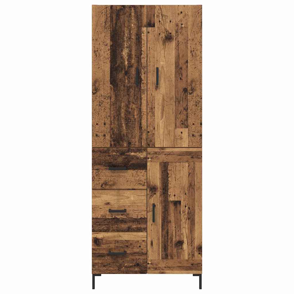 Magasfiú Öreg fa 69,5 x 34 x 180 cm Szerelt Fa