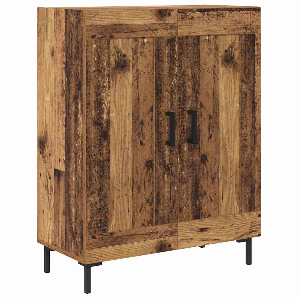 Magasfiú 2 pcs Öreg fa 69,5 x 34 x 180 cm Szerelt Fa